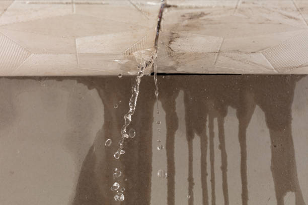 Professional Flood Damage Cleanup technician working in San Marcos, TX